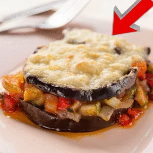 Lasanha de Berinjela Com Carne Moída