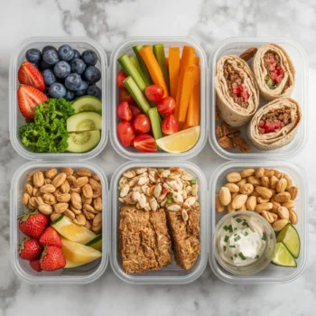 Lanches Rápidos e Saudáveis Para Comer Entre as Refeições