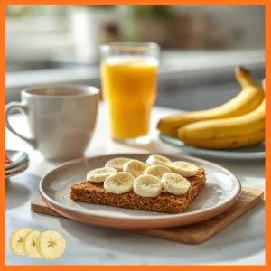 Café da Manhã Fit com Banana